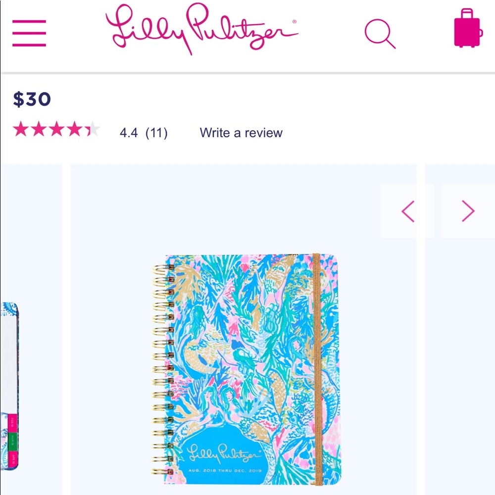 LILY PULITZER PLANNER